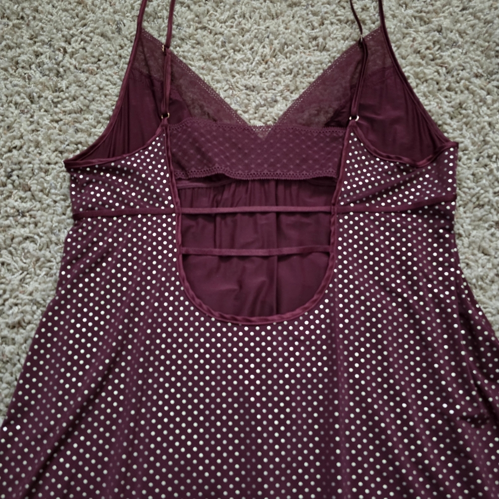 Victoria's Secret Gold Polka Dots Slip Dress - Large - Picture 10 of 10